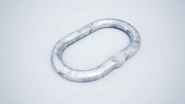 Galvanized master links